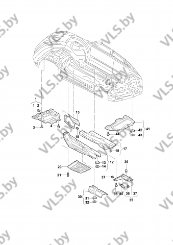 защита двигателя шкода
