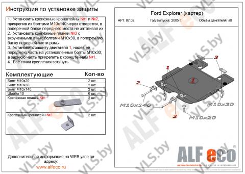 защита картера форд 