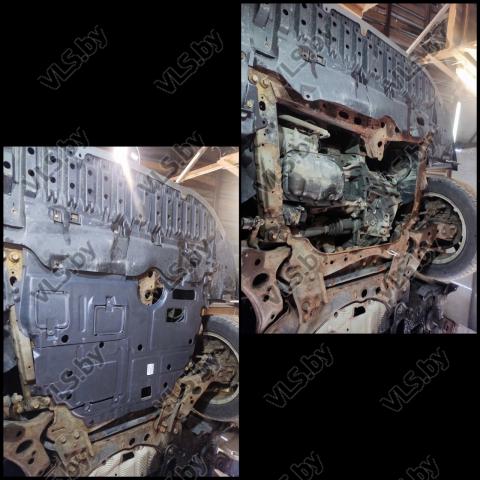 защита картера тойота