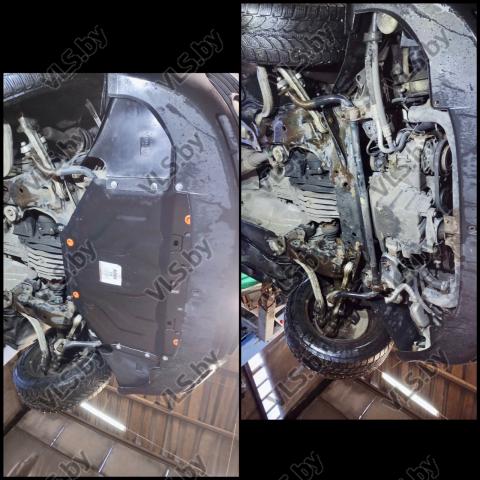 защита двигателя шкода суперб