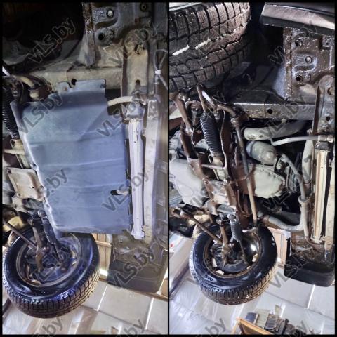 защита картера двигателя вольво 